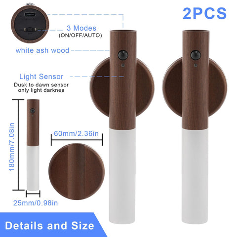 LANDGOO LED light with 360-degree rotation for flexible indoor illumination
