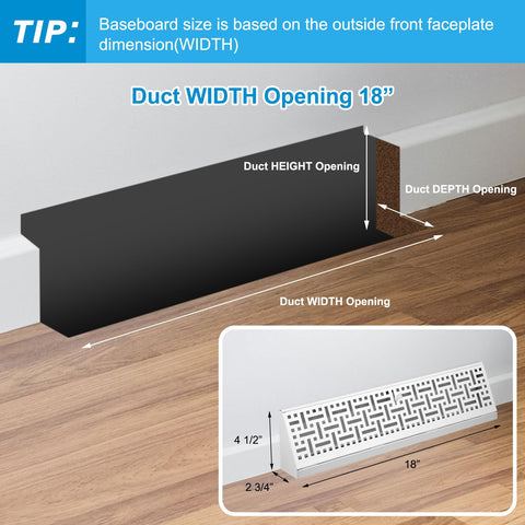 Landhoow diffuser with wicker-style grille demonstrates stylish airflow control.