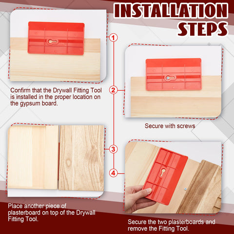 Landical red fitting tools enable one-person operation with reduced lifting strain