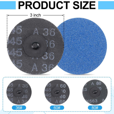 Landical roll-lock system enabling quick-change on drills and grinders