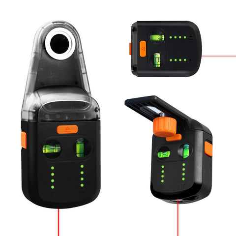 Landtek Laser Leveler line laser guides precise horizontal alignment for wall decor.