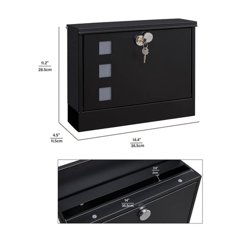 LAND·VOI rotatable-lock-cover improves long-term security.