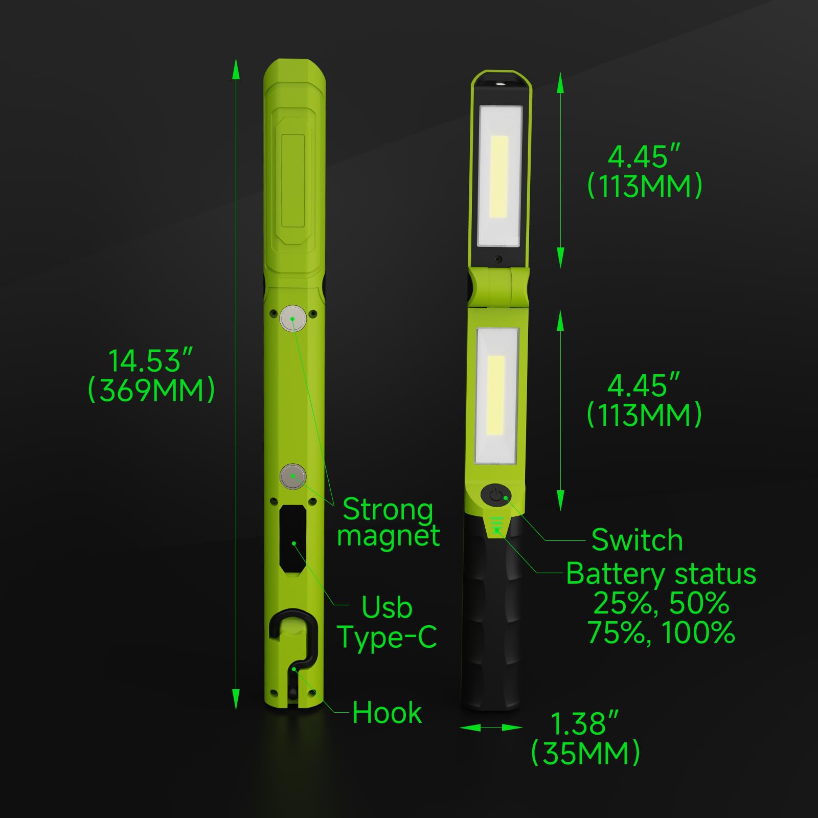 LANKA dual-pack LED work light for garage or workshop tasks.
