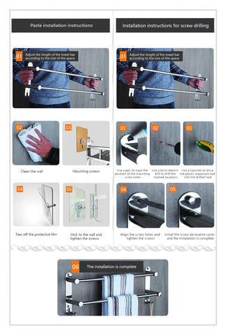 Lanliebao packaging includes screws and stickers for flexible install.