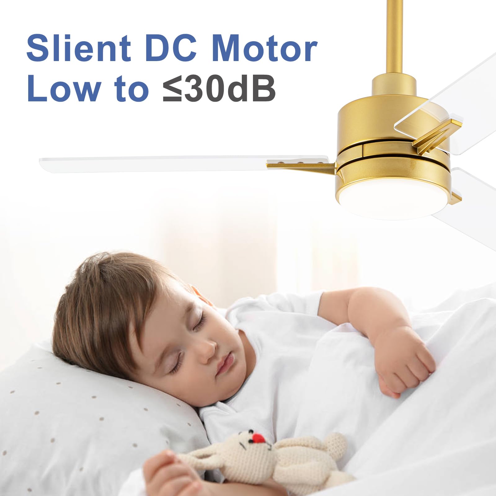 LANMEL ceiling fan remote control enables easy adjustments.