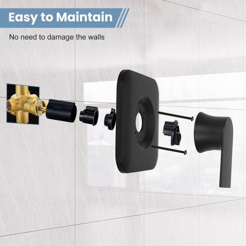 Lanmun Genta silicone nozzle design aids easy cleaning of mineral deposits.