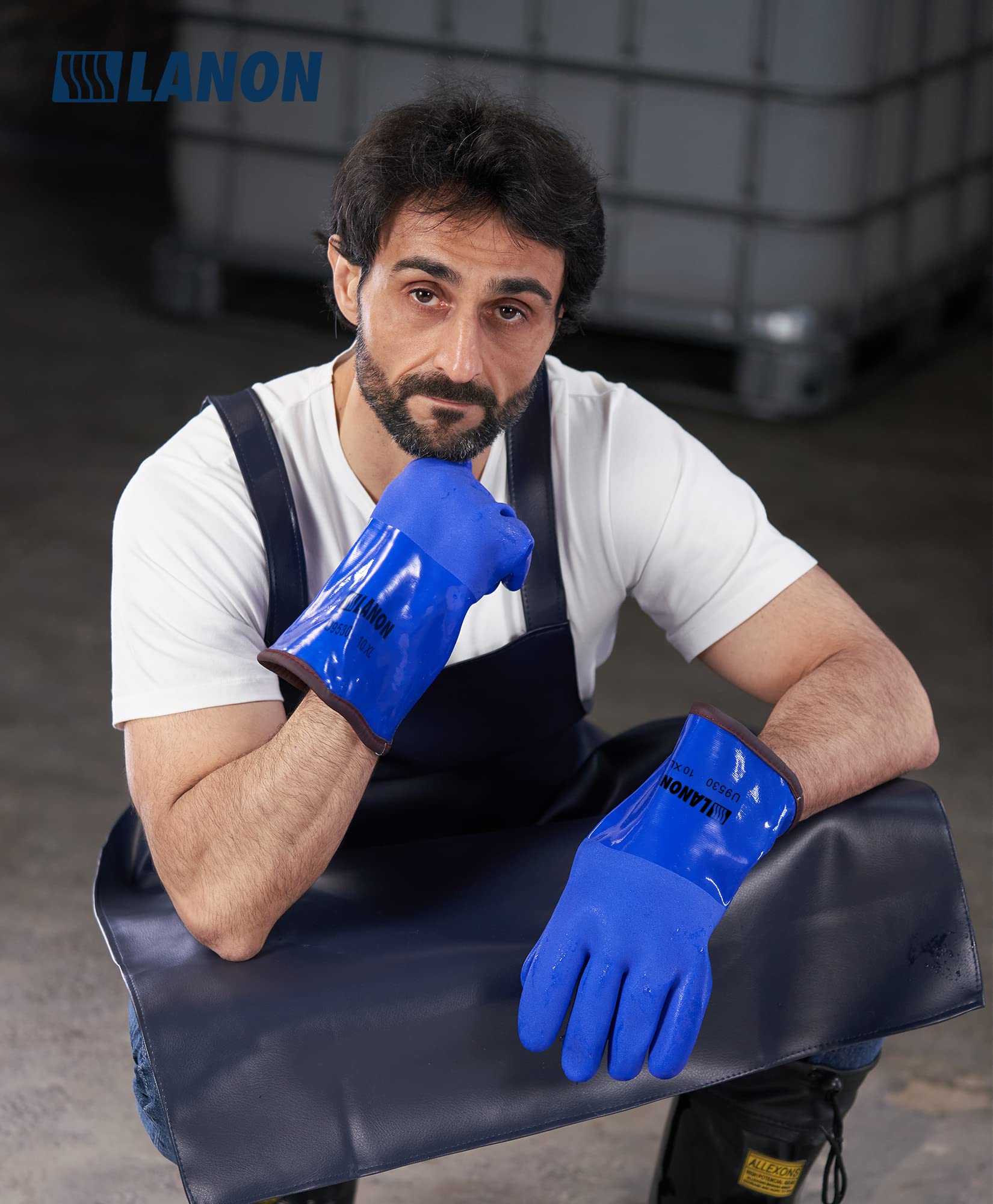 LANON CE-certified protective gloves meet EN standards for safety