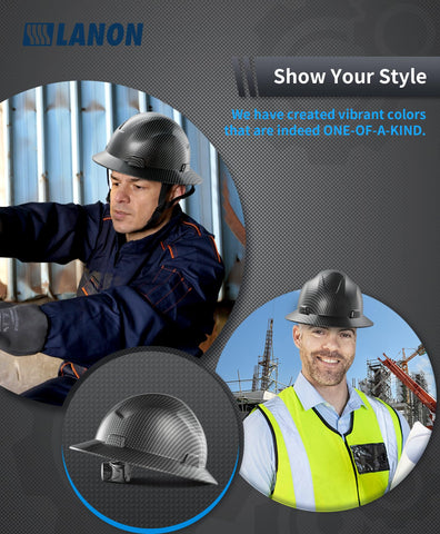 LANON Protection 4-point adjustable suspension enables secure, comfortable fit.