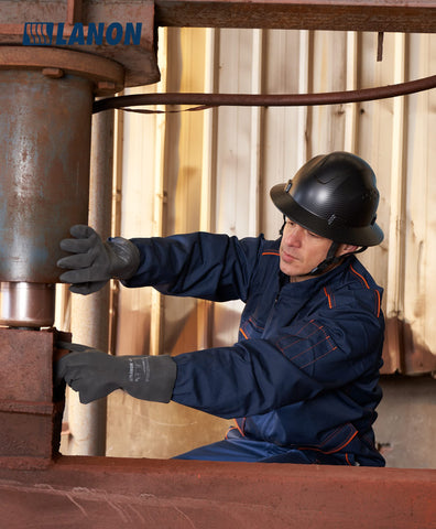 LANON Protection charcoal gray design blends safety with modern style.