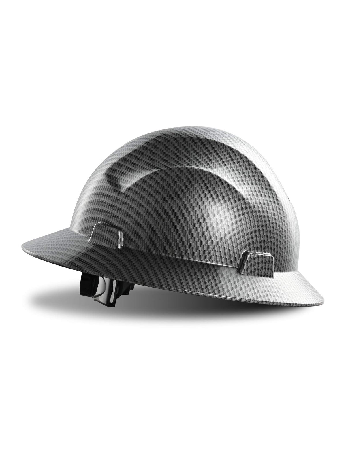 LANON Protection full-brim hat charcoal front view for durable safety.