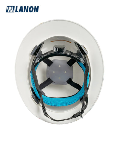LANON industrial-use safety helmet suitable for mills, construction, and refineries