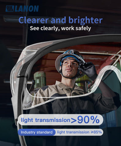 LANON Protection safety glasses adjustable legs for a secure fit during tasks