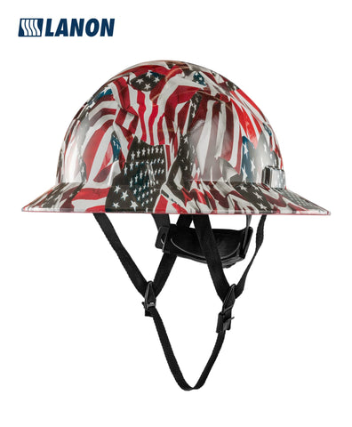 LANON industrial-use helmet suited for construction and safety tasks