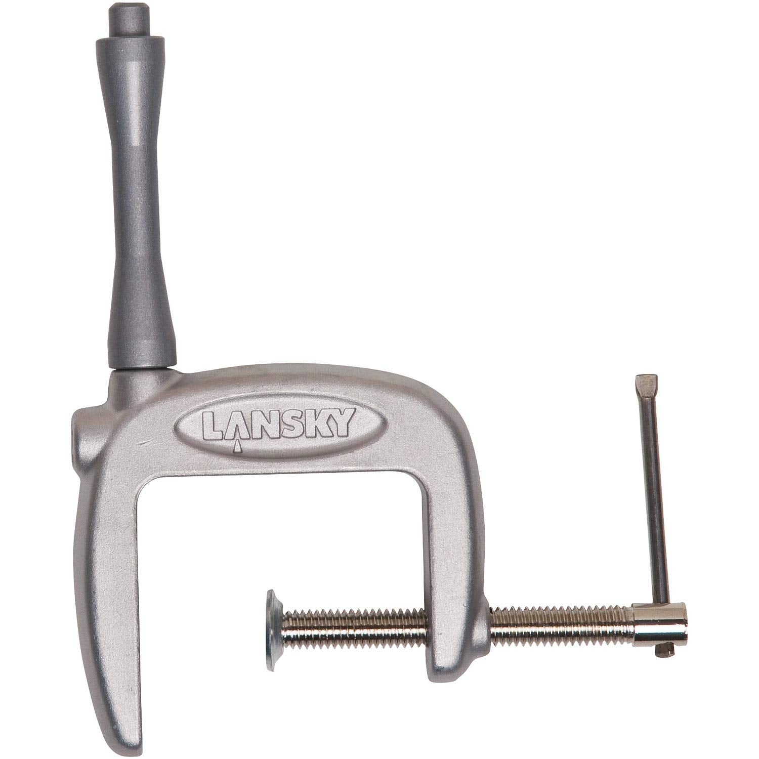 Lansky Super C Clamp made from aircraft-grade aluminum for durable, lightweight performance