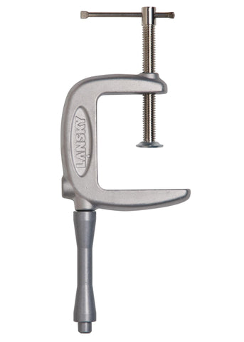 Lansky Super C Clamp sharpening setup enables precise blade honing with stable grip