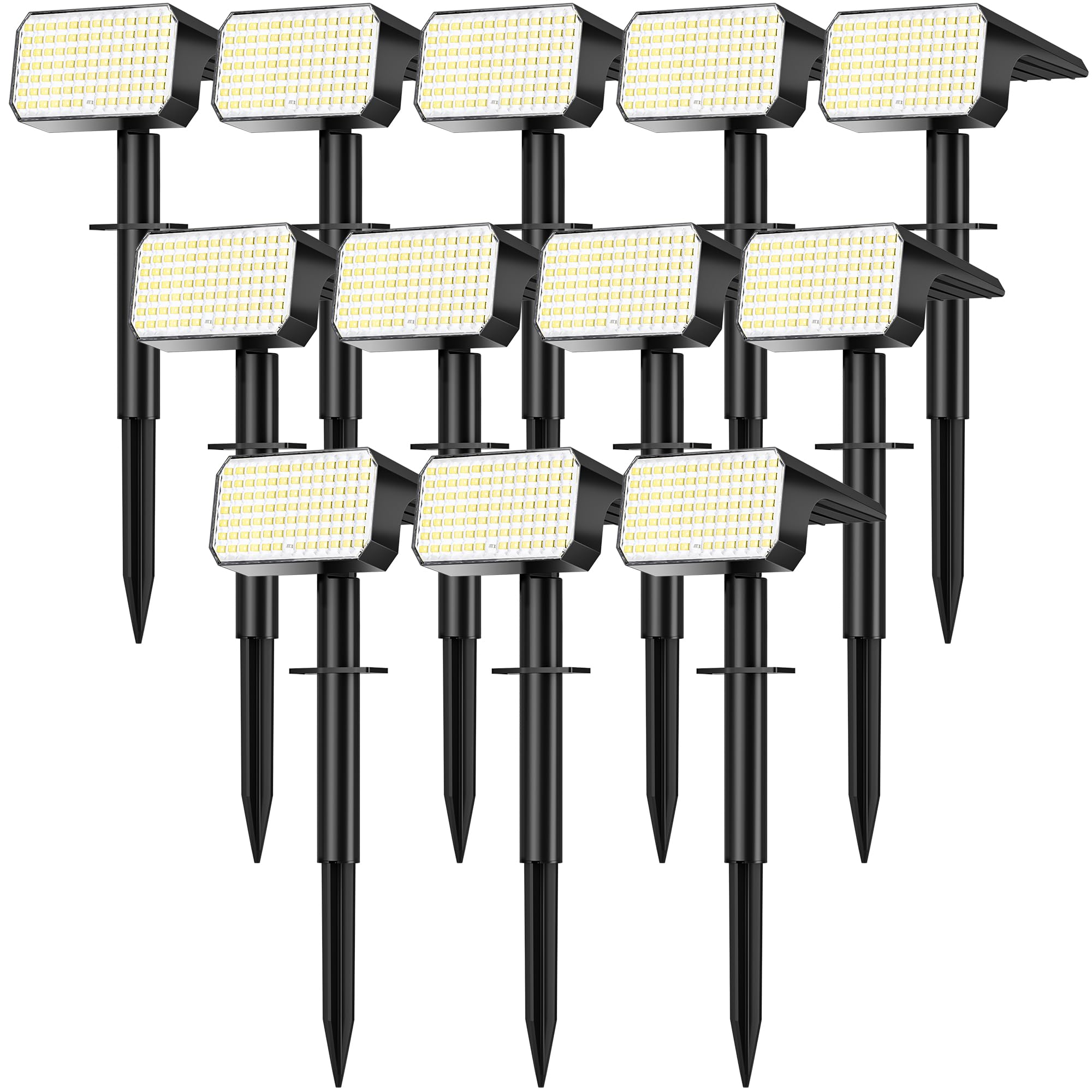 LANSOW solar spot light beads illuminate walkways with bright, energy-efficient LEDs for safe night paths.