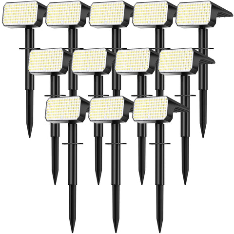 LANSOW solar spot light beads illuminate walkways with bright, energy-efficient LEDs for safe night paths.