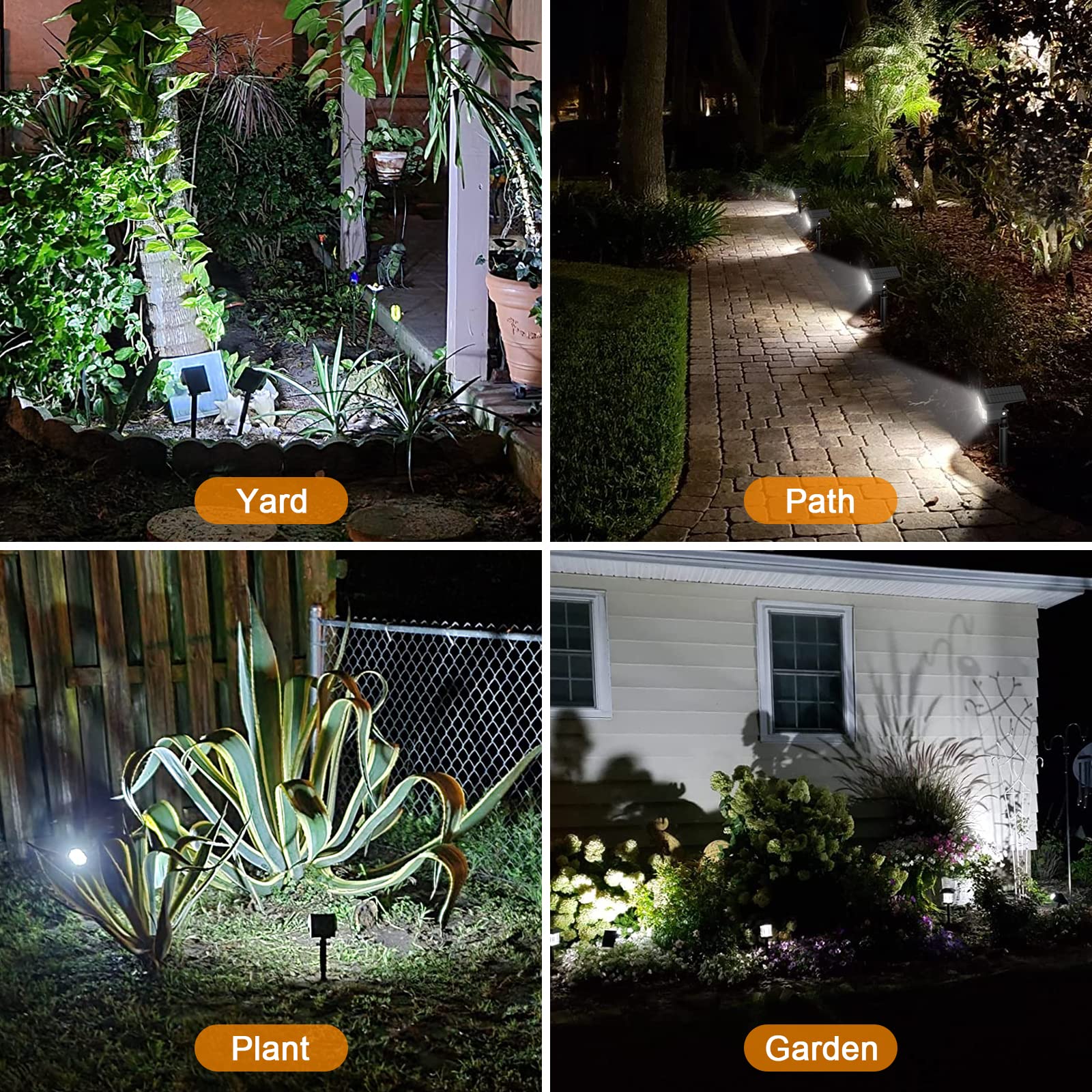 LANSOW driveway-entry light guides arrivals with three brightness modes.