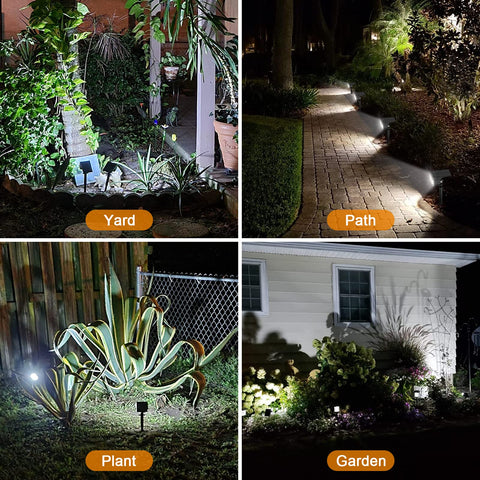 LANSOW driveway-entry light guides arrivals with three brightness modes.