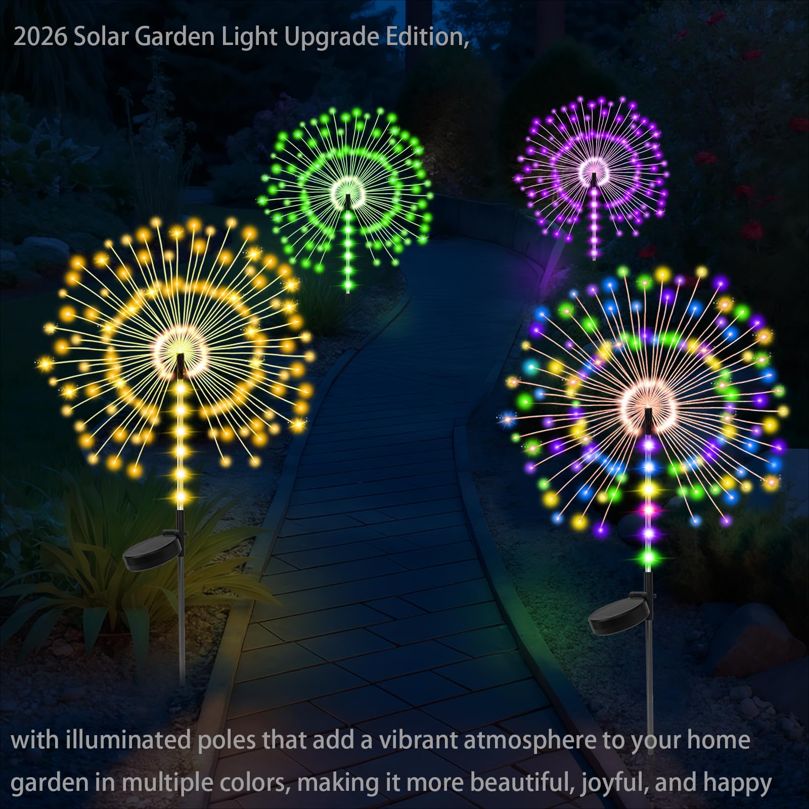 Lanthium copper-wire LEDs enable DIY shapes like fireworks and flowers