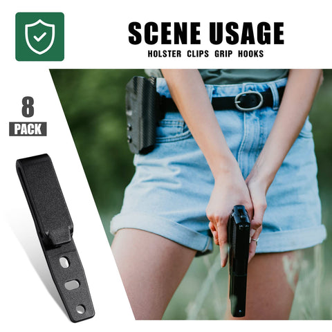 Lanties adjustable-height clips fit various MOLLE setups.