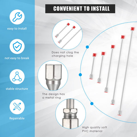 Lanties 20 cm extension pole for tight spaces