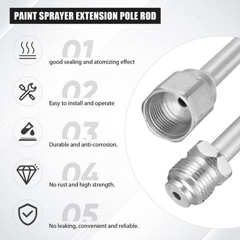 Lanties 50 cm extension pole for mid-height spraying