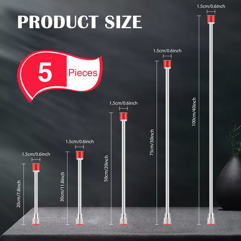 Lanties 75 cm extension pole for tall surfaces