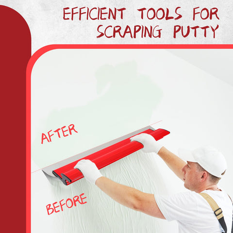 Lanties wide-use tool for concrete smoothing and decorative coatings.
