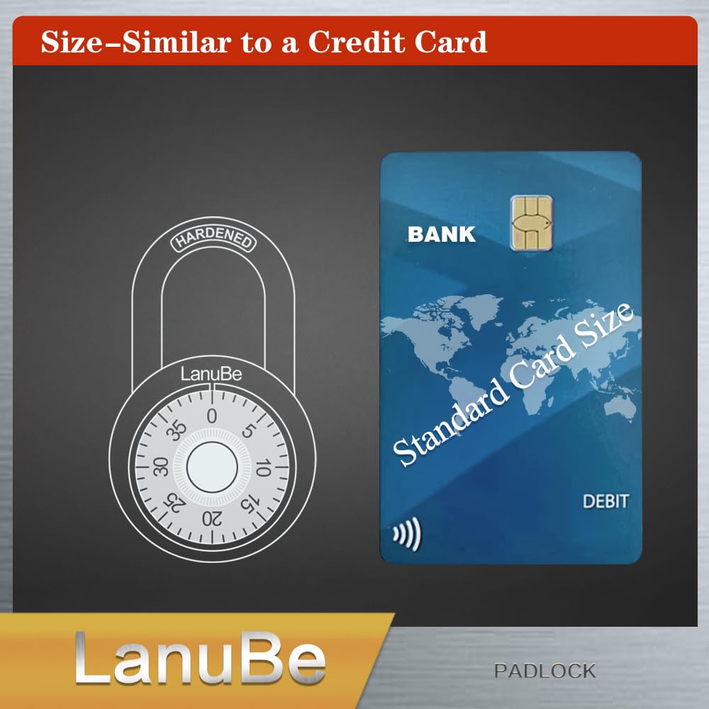 LanuBe lock keyless combination display demonstrates simple, secure access.