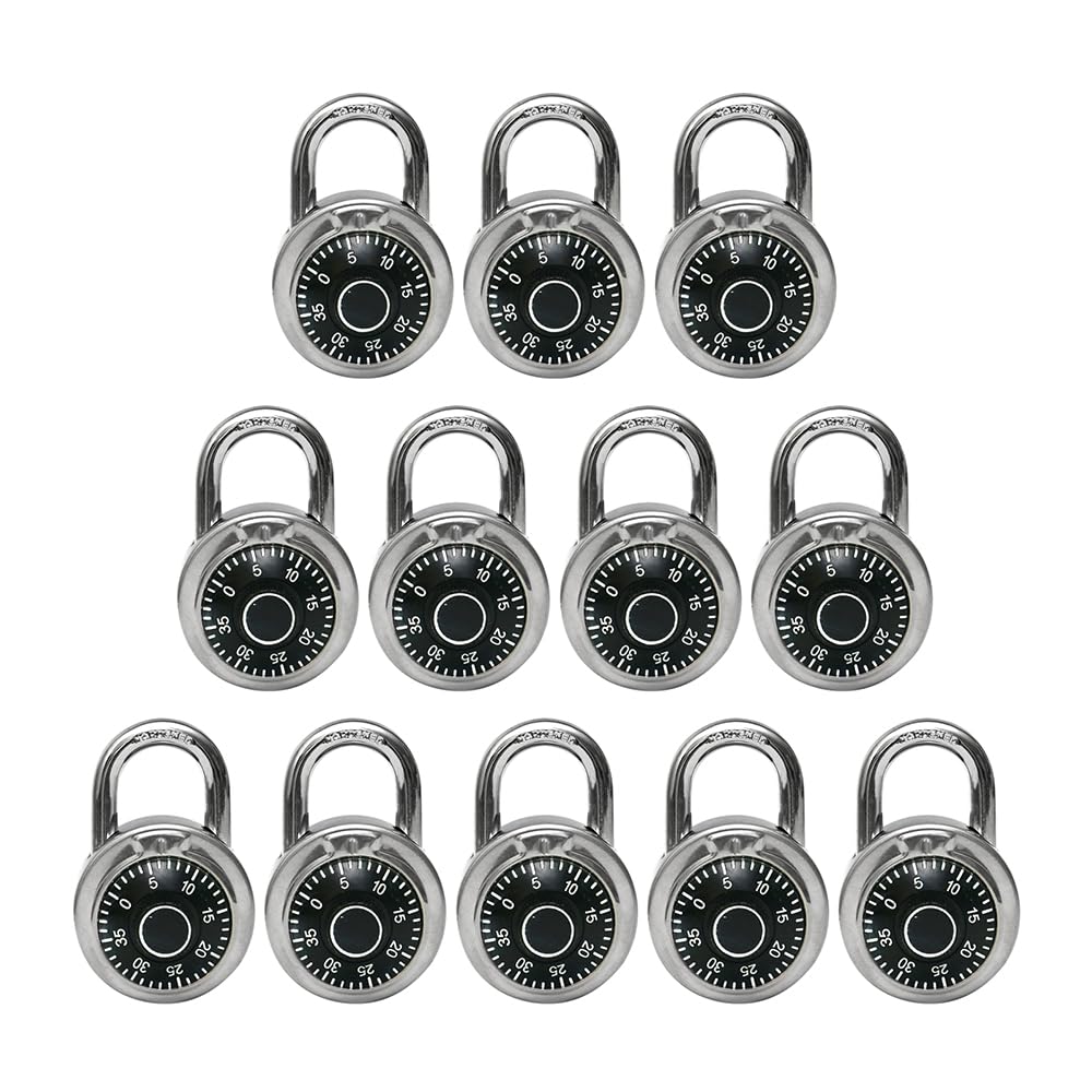 LanuBe lock sturdy metal body supports toolbox and case security.