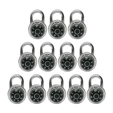 LanuBe lock sturdy metal body supports toolbox and case security.