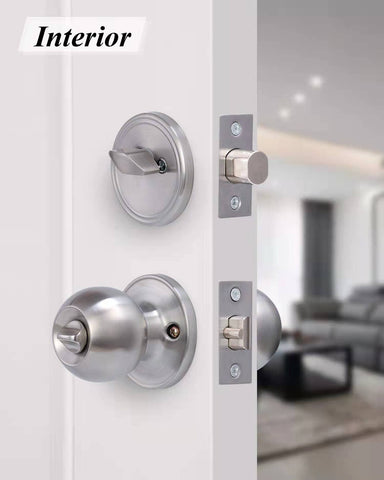 Lanwandeng modern exterior door hardware enhances curb appeal.