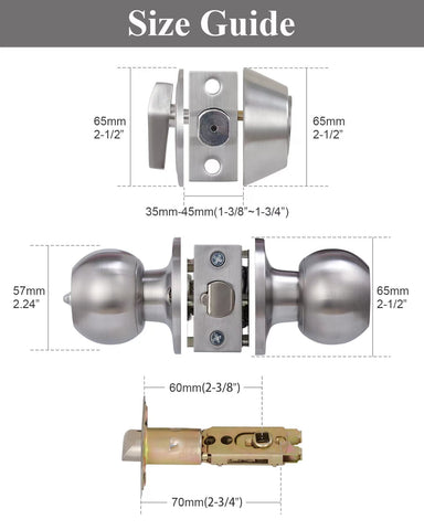 Lanwandeng satin nickel finish close-up showing finish quality