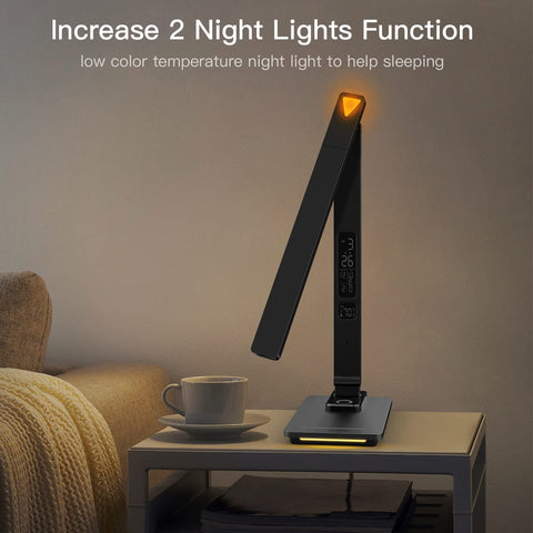 LAOPAO lamp color modes show five options for task lighting