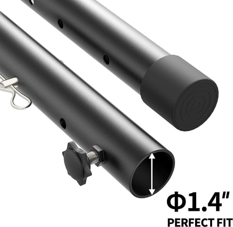 Laowu easy install and dismantle with included hardware.