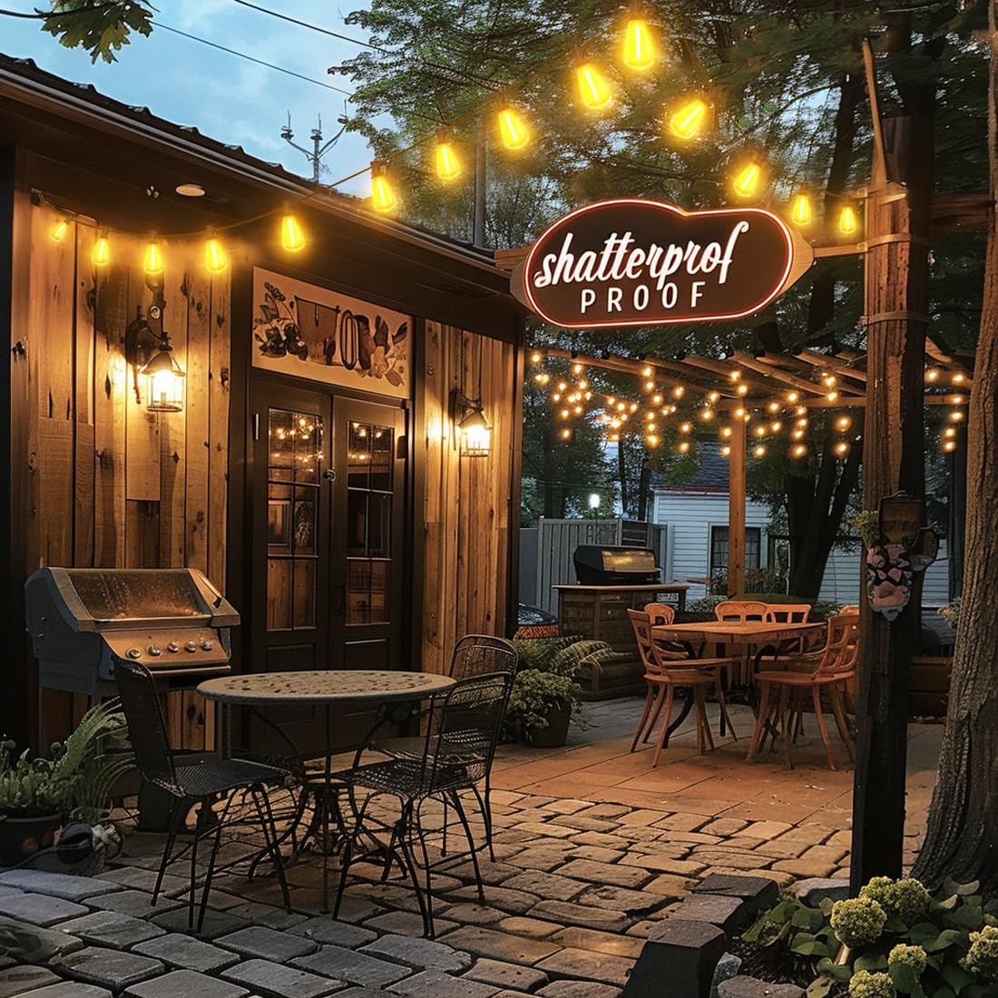 LaPitio waterproof shatterproof bulbs designed for outdoor durability