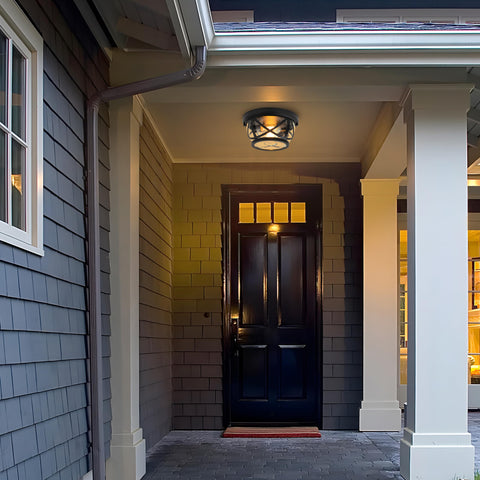 Laplusbelle outdoor porch fixture with rugged weather-resistant build