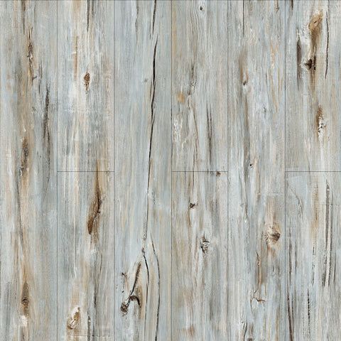 Lareko Dustgrey wood-look floor tiles on a floor with non-slip surface.