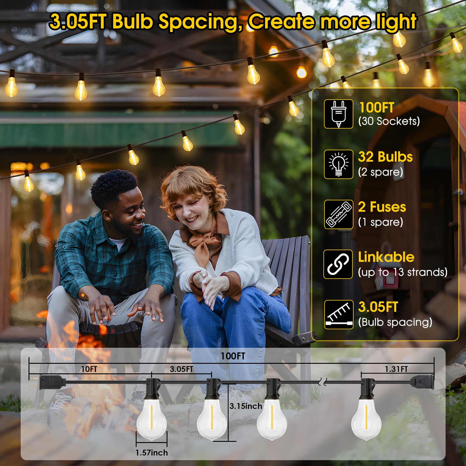 Larkvue energy-saving bulbs offer long life with low maintenance