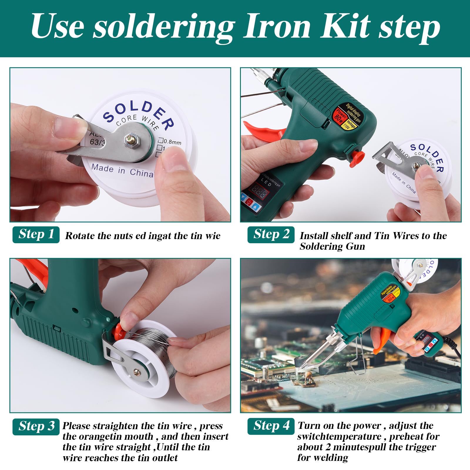 Ergonomic non-slip handle reduces fatigue during sessions.