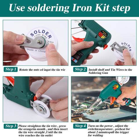 Ergonomic non-slip handle reduces fatigue during sessions.