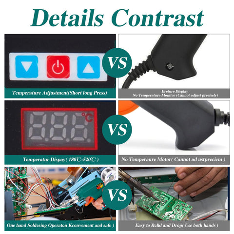 Internal heating enables localized heat for delicate components.