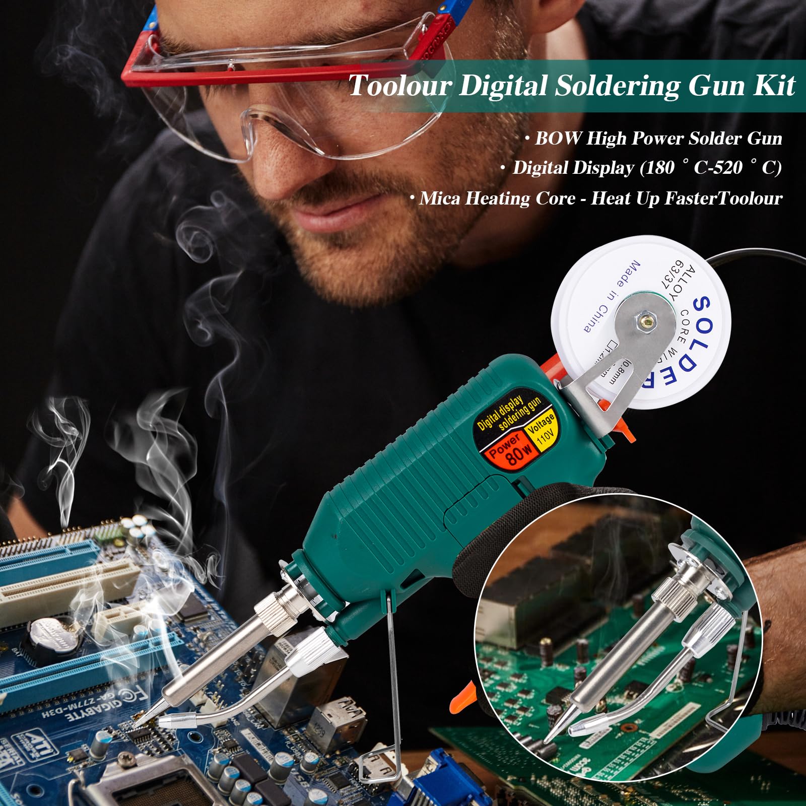 Larlarsa tips set provides versatile options for electronics projects.