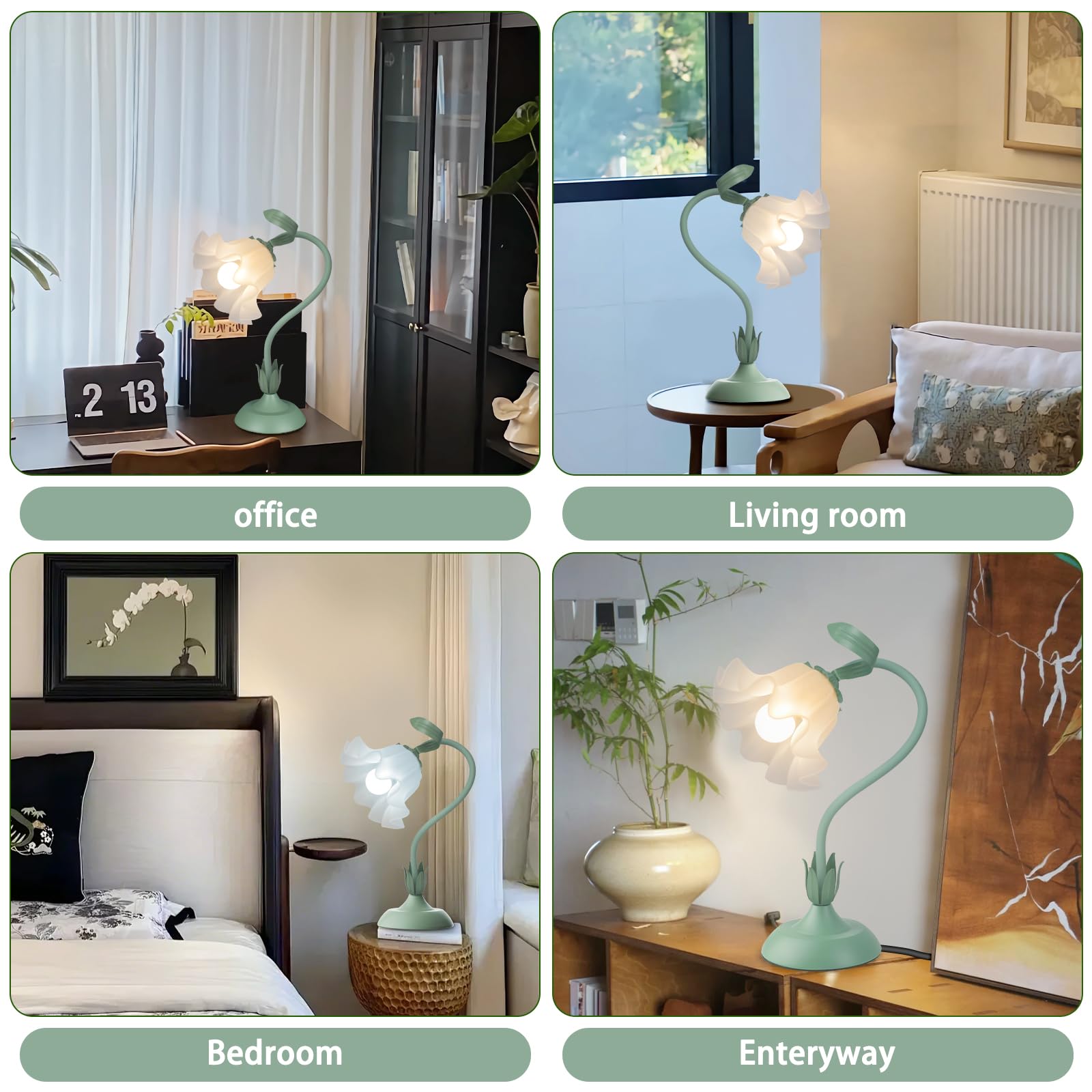 Larnix dorm-friendly flower lamp brings cozy decorative lighting to study spaces