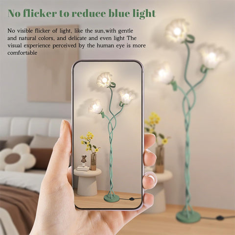 Larnix bedroom setup demonstrates versatile lighting for evenings