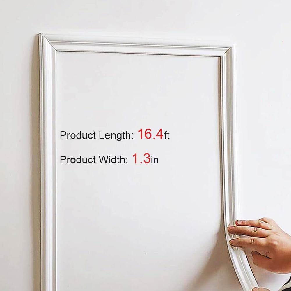 LaRolls molding trim around a mirror frame creates instant definition.