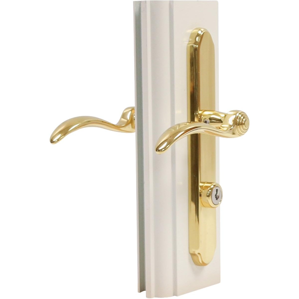 Larson brass finish assembly instructions guiding secure fit
