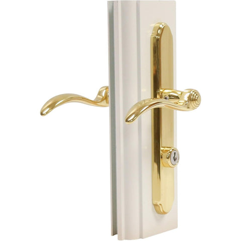 Larson brass finish assembly instructions guiding secure fit