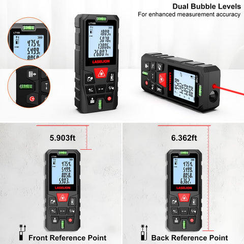 IP54 rugged LT100 design resists dust and splashes on site